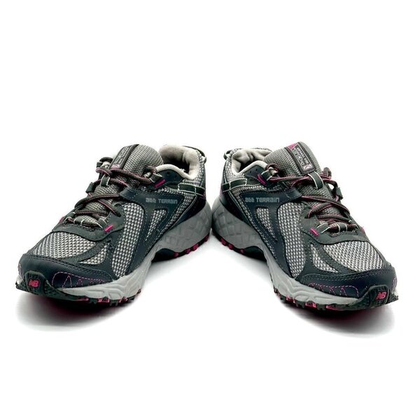 New Balance Terrain Trail Sneakers Gray Pink Women's Size 7D - Picture 5 of 10